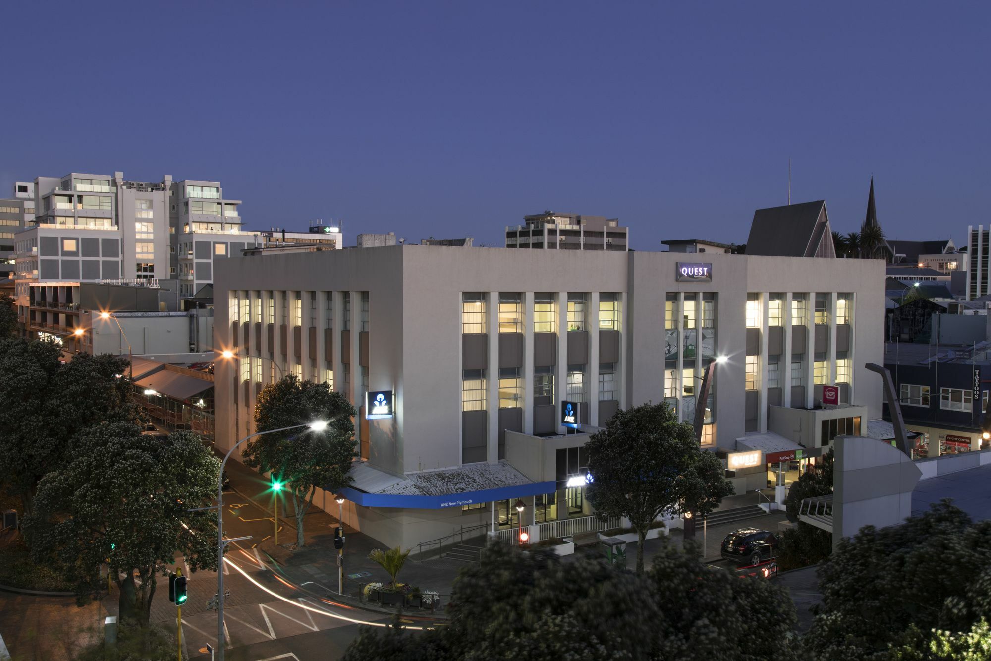 Quest New Plymouth Apartment Hotel Екстер'єр фото